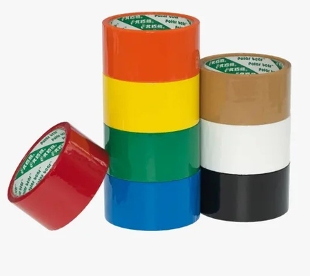Băng keo đóng gói màu 35-50 Micron, Băng dính đóng gói ánh sáng dính
