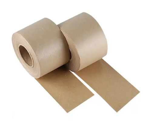 Băng giấy Kraft được kích hoạt bằng nước màu nâu có thể được tùy chỉnh và chống tĩnh điện