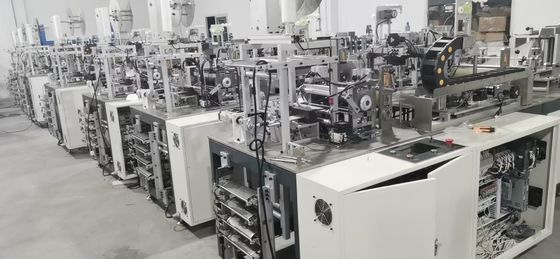 Máy sản xuất khẩu trang y tế dùng một lần 10KW 80-100 chiếc / phút