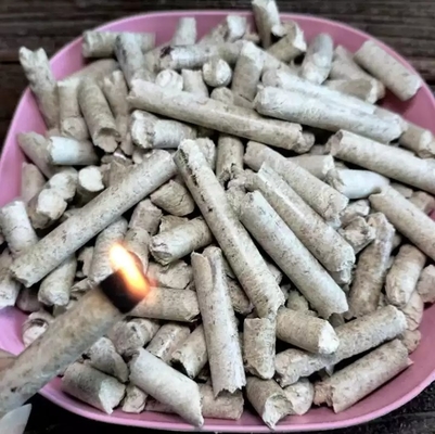 Viên nén gỗ sinh khối BBQ không khói Viên nén có giá trị nhiệt lượng cao