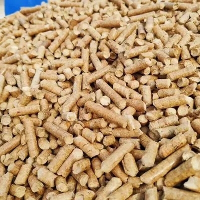 Viên nén có chiều dài khác nhau Viên gỗ từ mùn cưa ép tự nhiên