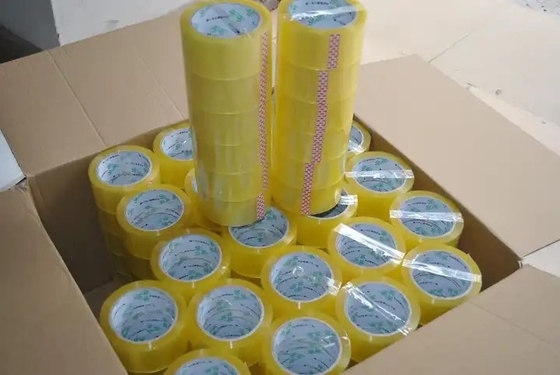 Logo tùy chỉnh Băng keo đóng gói rõ ràng acrylic, Băng keo trong suốt OEM