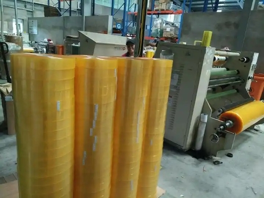 Logo tùy chỉnh Băng keo đóng gói rõ ràng acrylic, Băng keo trong suốt OEM