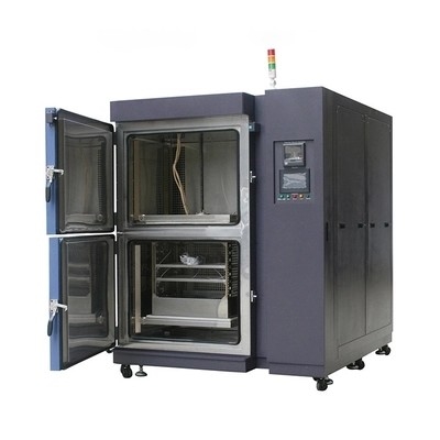 Phòng thử nghiệm sốc nhiệt và lạnh ba hộp có độ chính xác cao 220v 50hz