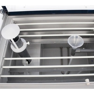 Phòng thử nghiệm phun muối trung tính vòi phun thủy tinh chính xác OEM có thể lưu trữ dữ liệu 600 ngày