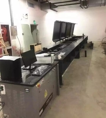 Máy kiểm tra ngang Servo thủy lực điện 200Ton OEM tùy chỉnh