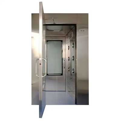 Lối vào sạch sẽ của xưởng không có bụi Vòi hoa sen không khí sạch với cửa tự động