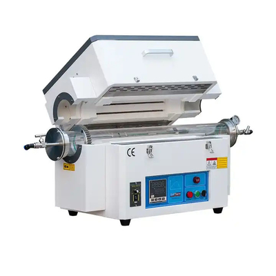 Lò ống chân không 1400 ℃ được sử dụng để thử nghiệm vật liệu kim loại trong nhà máy