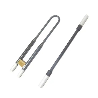 1800C Gốm điện U Type Silicon Molypden Heater Thanh sưởi cơ thể Mosi2