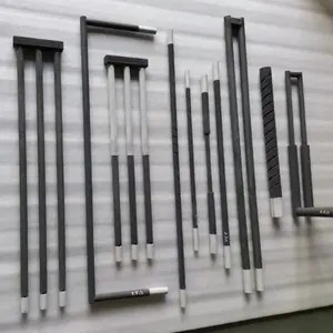 1800C Gốm điện U Type Silicon Molypden Heater Thanh sưởi cơ thể Mosi2