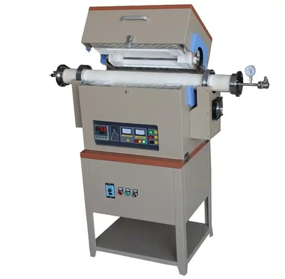Lò ống quay nhiệt độ cao 1200 ℃ được chứng nhận CE có thể nghiêng ở mọi góc độ