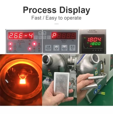 Máy nóng chảy cảm ứng chân không cao 2200 ° C Lò nóng chảy chân không CE