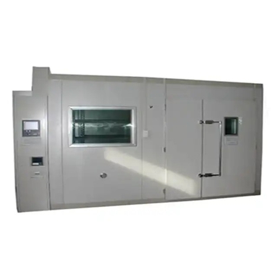 Đảm bảo an toàn trong phòng thí nghiệm Đi bộ trong buồng khí hậu với búa an toàn dốc