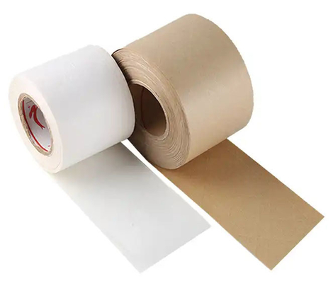 Băng giấy Kraft được kích hoạt bằng nước màu nâu có thể được tùy chỉnh và chống tĩnh điện