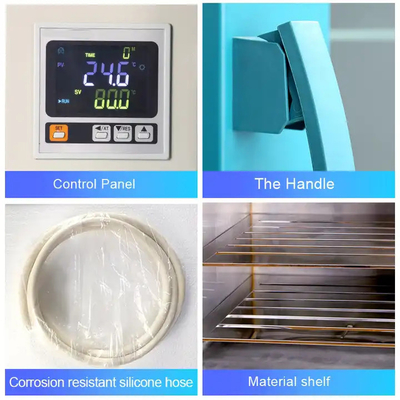 Tiệt trùng bằng nhiệt khô Sấy chân không Phạm vi nhiệt độ +10~200°C