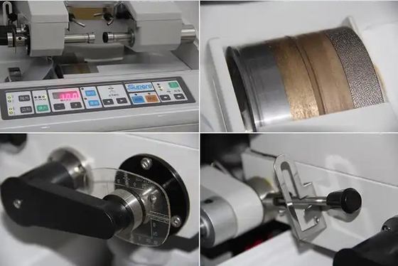 Máy thí nghiệm quang học Máy viền bán tự động Phạm vi khả dụng 22mm~100mm