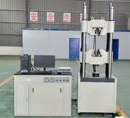 Máy kiểm tra độ bền kéo đa năng 600kn Điều khiển máy vi tính servo thủy lực