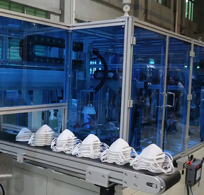Cần bán dây chuyền sản xuất mặt nạ dùng một lần hoàn toàn tự động Kn95