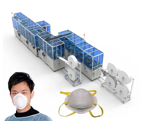 Cần bán dây chuyền sản xuất mặt nạ dùng một lần hoàn toàn tự động Kn95