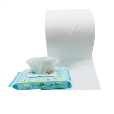 Vải không dệt nhiều lớp Spunlaced Mềm mại và thoáng khí 280gsm