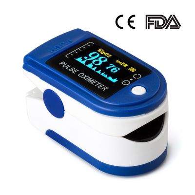 Đầu dò nhiệt độ 180BPM Máy đo nồng độ đầu ngón tay Máy đo nồng độ oxy trong máu Ngón tay Màn hình bão hòa oxy trong máu Spo2