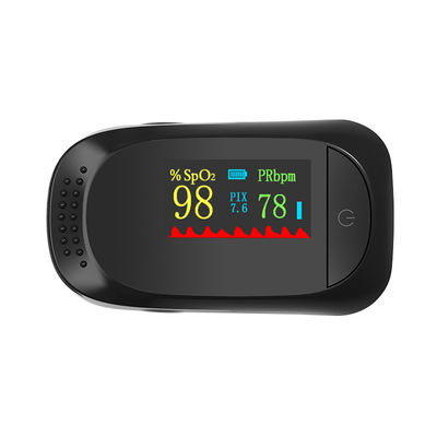 Máy đo nồng độ oxy xung ngón tay kỹ thuật số không dây AB80 DC 2,6V TFT Oximeter