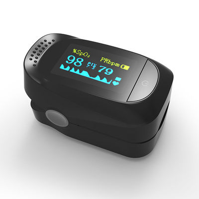 Máy đo nồng độ oxy xung ngón tay kỹ thuật số không dây AB80 DC 2,6V TFT Oximeter