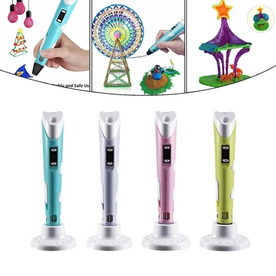 Bút máy in 3D vẽ thông minh mini 5V 2A với màn hình OLED