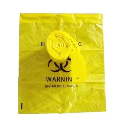 Túi đựng rác LDPE / HDPE Biohazard sinh học có thể phân hủy sinh học